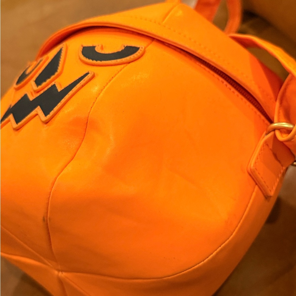 Loungefly Mcdonalds Orange Pumpkin bucket Crossbody Bag - Picture 7 of 8